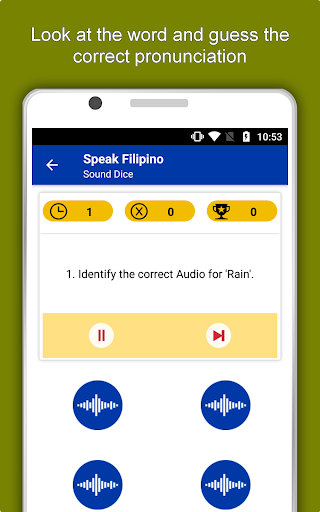 Screenshot of Learn Filipino Language App