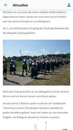 Musikkapelle Inzing-Törring Screen 3