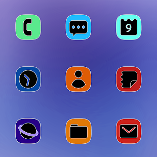 One UI Fluo Icon Pack v2.1.7 APK Patched