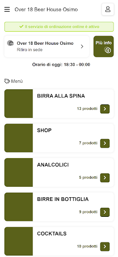 Over 18 Beer House Osimo Screen 2