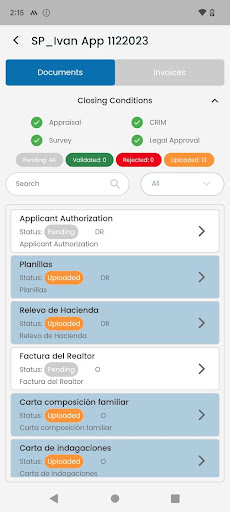 VIG Mortgage App Screen 3