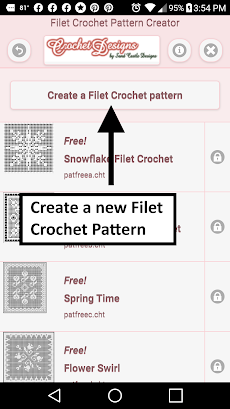 Filet Crochet Pattern Creatorのおすすめ画像1
