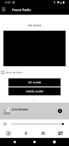 Android application WLSI Peace Radio screenshort