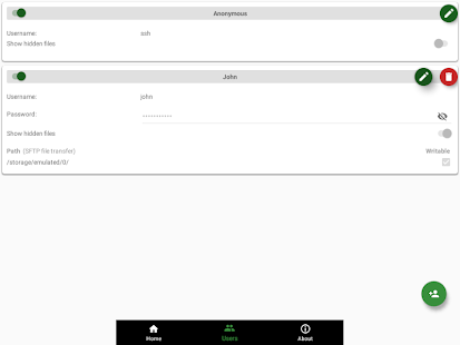 SSH Server Screenshot