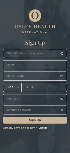 myOslerHealth Screen 2