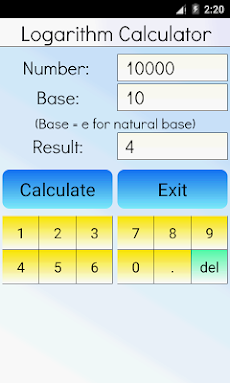 Logarithm Calculator Proのおすすめ画像3