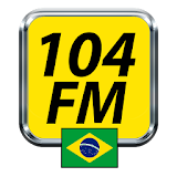 Radio 104 fm  Radio FM Brasil Online Free Radio icon