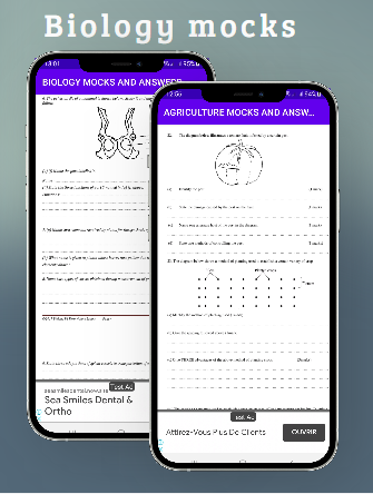 Android application Biology: mocks and answers screenshort