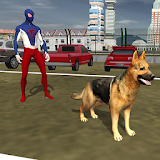 Spider Hero Police Dog Simulator icon