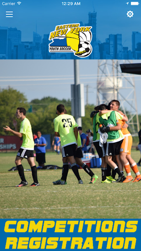 Android application Eastern New York Youth Soccer screenshort