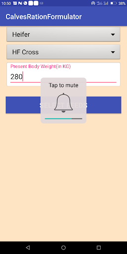 Calf Heifer Ration Formulator