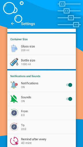 Water Intake and Reminder