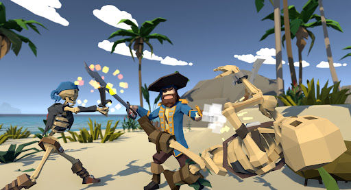 Pirate Polygon Caribbean Sea