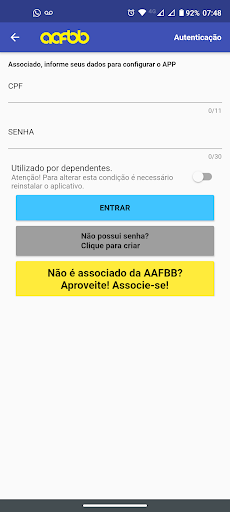 Android application AAFBB screenshort