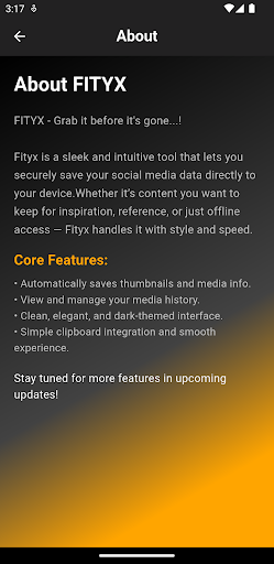 Fityx Screenshot 4 - AppWisp.com