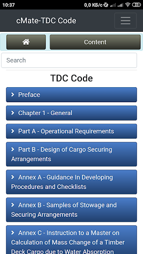 Android application cMate-TDC Code screenshort
