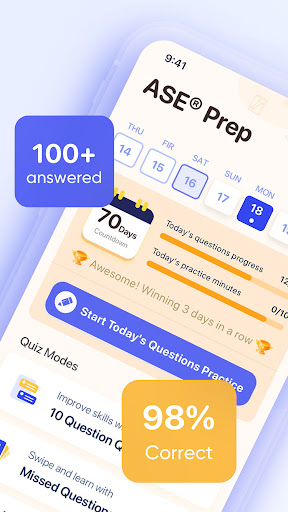 ASE Exam Prep 2024 Screen 2