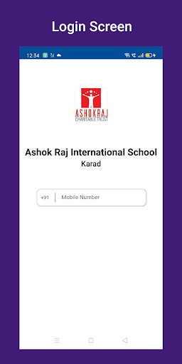 Android application Ashok Raj International School screenshort