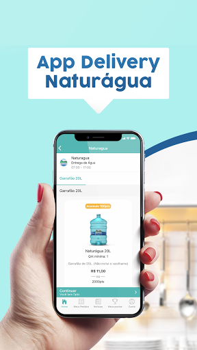 Android application Delivery Naturágua screenshort