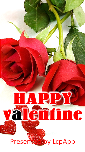 Android application Valentine's Day screenshort