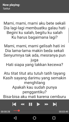 Dangdut Ayu Ting Ting  Lirik