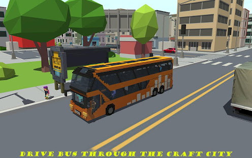 Craft World Bus Driving Simulator 1.1 APK + Mod (Unlimited money) para Android
