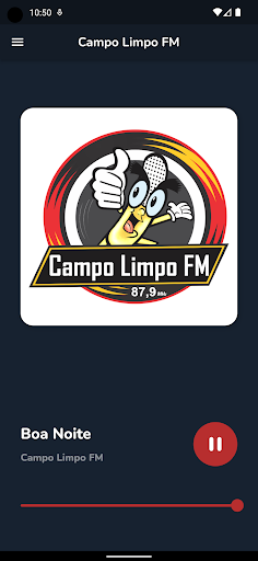 Android application Campo Limpo FM screenshort