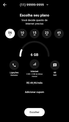 Vexa Telecom screenshot 4