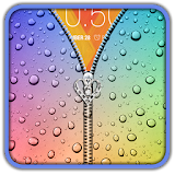 Rain Drops Zipper UnLock icon