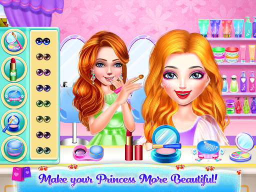 Princess wedding shopping