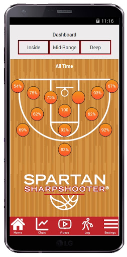 Android application Shot Log screenshort