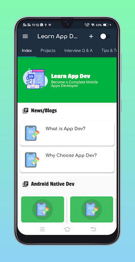 Android application Learn App Development [PRO] screenshort