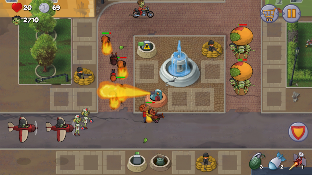 Zombie Town Defense 1.0.19 APK + Мод (Unlimited money) за Android