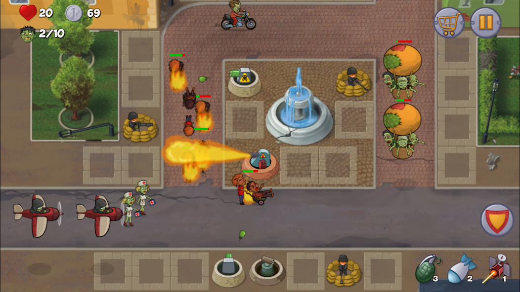 Zombie town