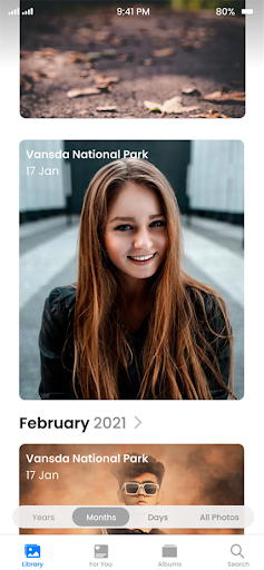 Android application Gallery screenshort