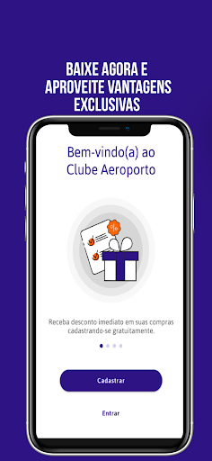 Android application Clube Aeroporto screenshort