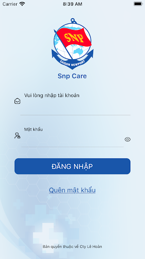 Android application SNP Care screenshort