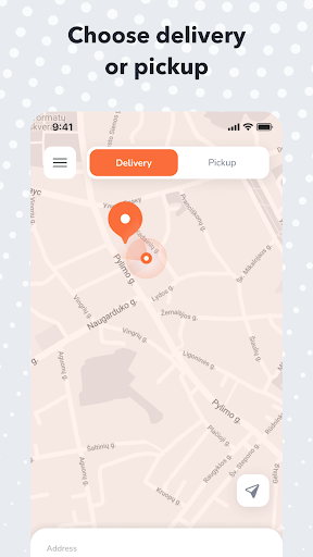 Android application ATOM Market - grocery delivery screenshort