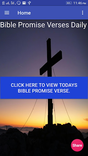 Android application English Promise Verses - Bible screenshort