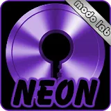 Purple Neon GO Locker theme icon