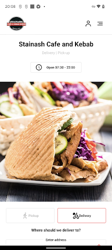 Android application Stainash Cafe and Kebab screenshort