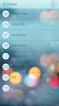 screenshot of GO SMS PRO ICOLOR GLASS THEME