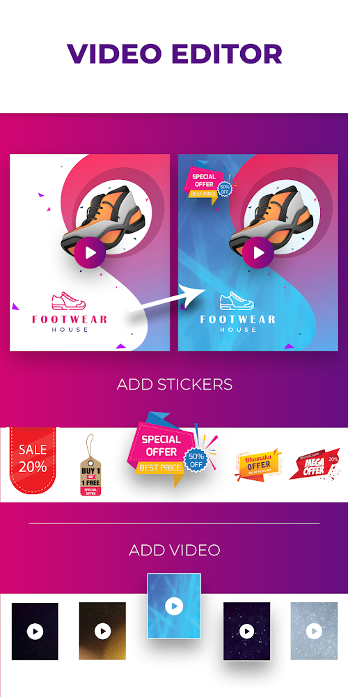 Flyer Maker, Poster Maker, Video Marketing App (Unlocked)