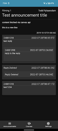 Assignment Canvas Screen 3