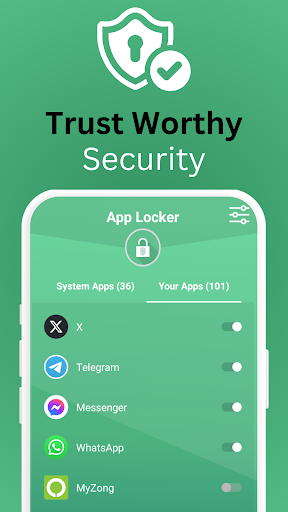 AppLock - Secure Apps Lock Screen 3