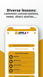 Speaking learning french app