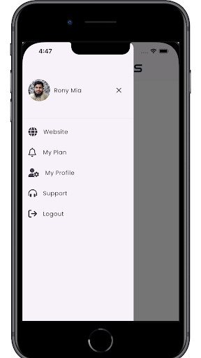 Conexus Vcard Screen 3