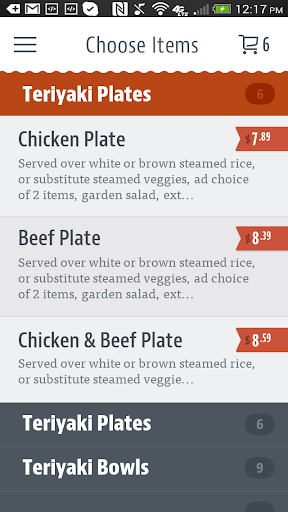 yogis teriyaki house Screen 3