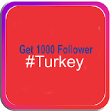 1000 follower insta Turki icon
