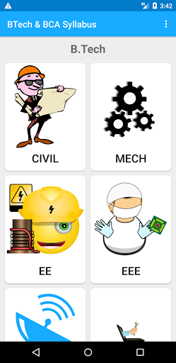 Bihar BTech & BCA Syllabus Screen 2